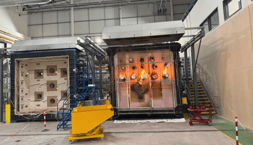 Protecta Fire Test at Warrington Fire